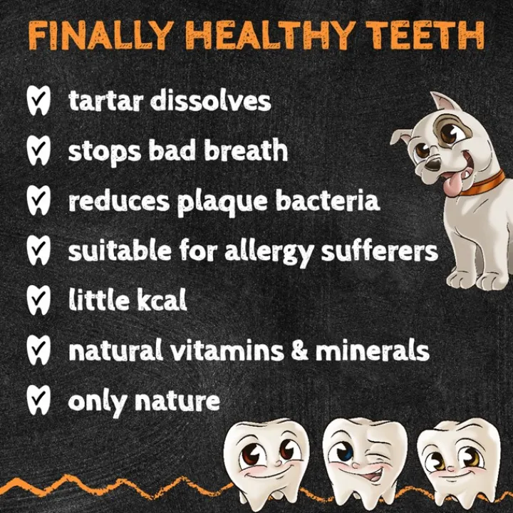 QChefs Dental Flakes for Dogs 90g Sale