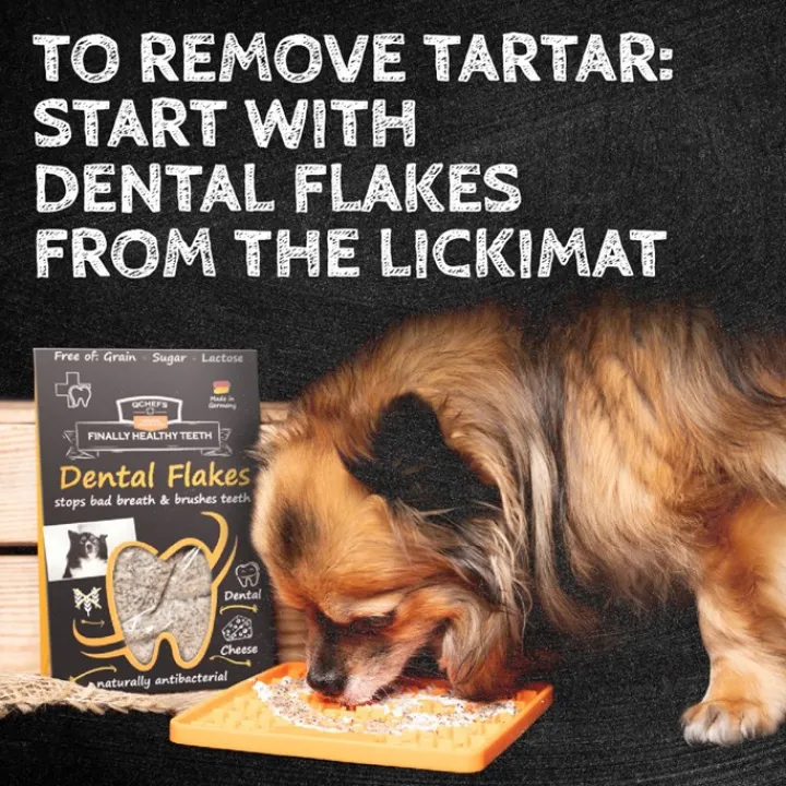 QChefs Dental Flakes for Dogs 90g Sale