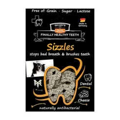 QChefs Natural Dental Power Sizzles Dog Treats 65g Best
