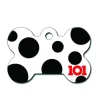 Quick Tag 101 Dalmations Bone ID Tag Outlet