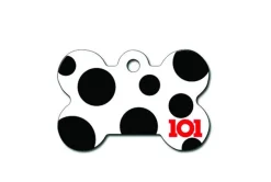 Quick Tag 101 Dalmations Bone ID Tag Outlet