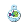 Quick Tag Small Fish Dream Circle ID Tag Best