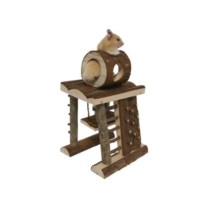 Rosewood Activity Tower Small Animal Toy Best