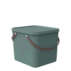 Rotho Albula 40L Storage Box Green Clearance