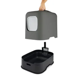 Rotho Biala Litter Box Anthracite Best
