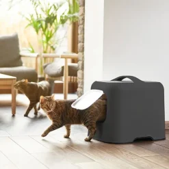 Rotho Biala Litter Box Anthracite Best