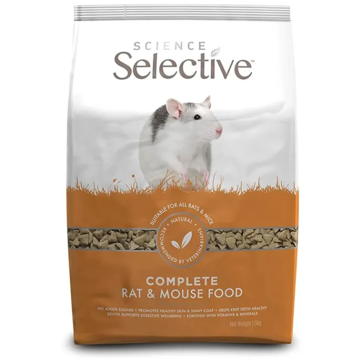 Supreme Science Selective Science Selective Rat Apple & Blackcurrant Food 1.5kg Fashion