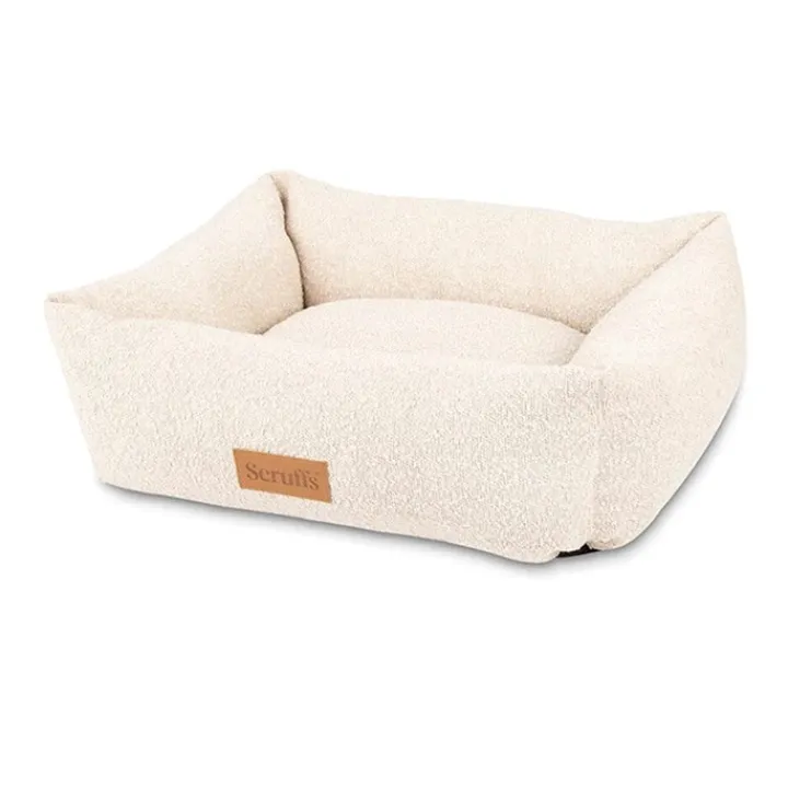 Scruffs Boucle Box Bed Ivory Discount