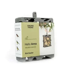 Singing Friend Anna Recycled Window Bird Feeder Outlet