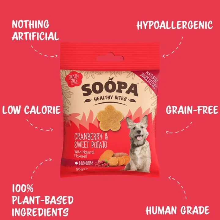 Soopa Healthy Bites Cranberry & Sweet Potato Sale