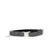 Stocky & Dee Dog Collar Black & Grey Outlet