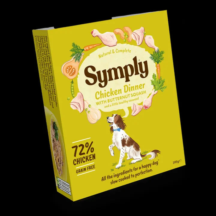 Symply Chicken Dinner Grain Free Adult Wet Dog Food 395g Online