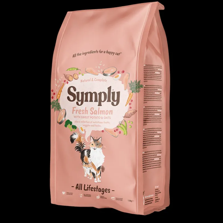 Symply Fresh Salmon Dry Cat Food New