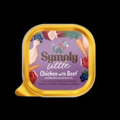 Symply Little Fresh Chicken & Beef Wet Dog Food 100g Outlet