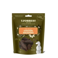 T.Forrest Chicken Sausages Dog Treat 300g New