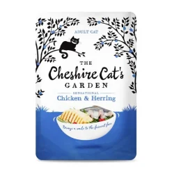 The Cheshire Cat's Garden Chicken & Herring Wet Cat Food 85g Sale