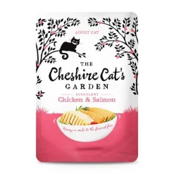 The Cheshire Cat's Garden Chicken & Salmon Wet Cat Food 85g Clearance