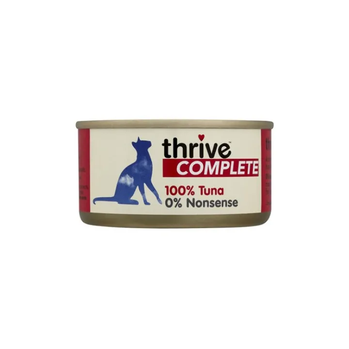 Thrive Complete 100% Tuna Wet Cat Food 75g Fashion