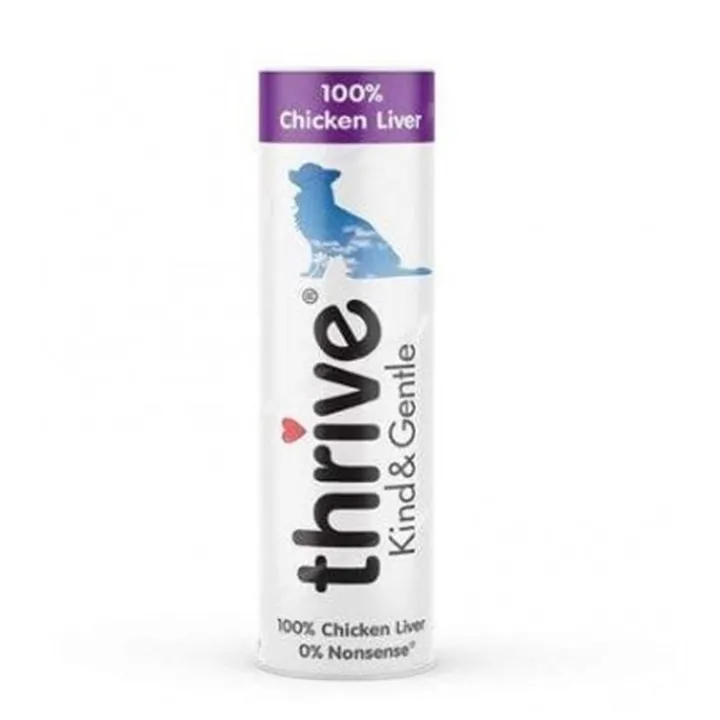 Thrive Kind & Gentle Chicken Liver Dog Treats 25g Clearance
