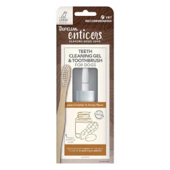Tropiclean Enticers Dog Dental Gel & Brush Online