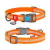 WAUDOG Collartex Dog Collar Orange Discount