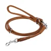 WAUDOG Leather Adjustable Dog Lead Brown Hot