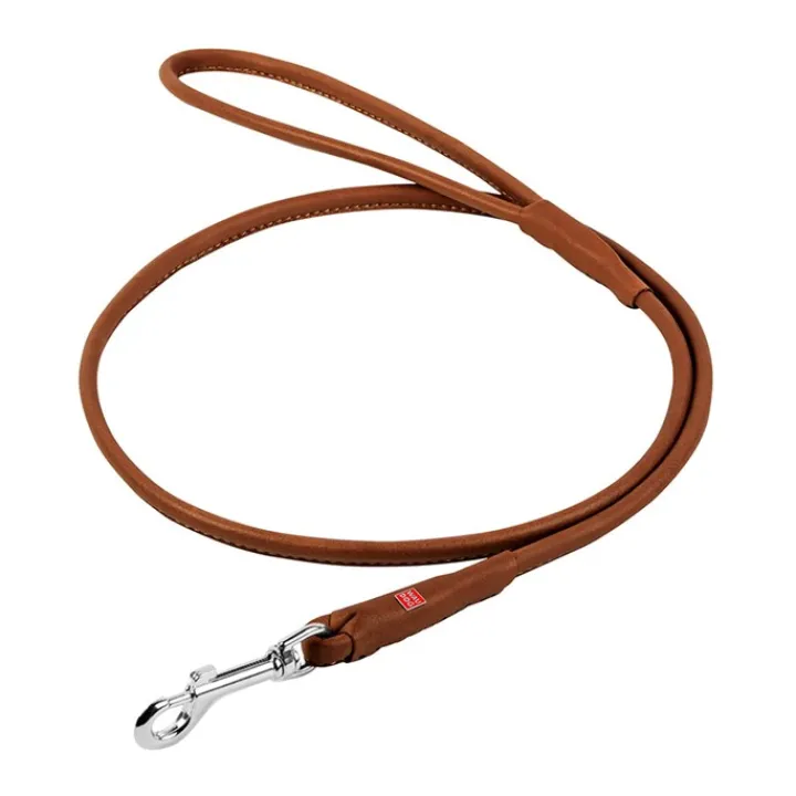 WAUDOG Leather Dog Lead Brown Sale