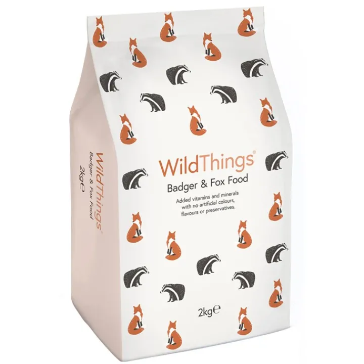 Wild Things Badger & Fox Food 2kg Hot