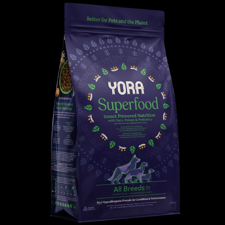 Yora Insect Protein All Breed Dry Dog Food Clearance